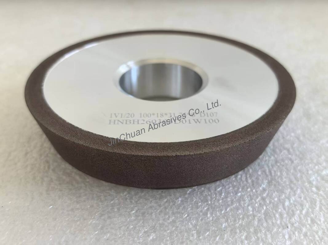 1V1/20 Customized Resin Diamond Grinding Wheel With 31.75mm Inner Hole, Diamond Grit Number D140