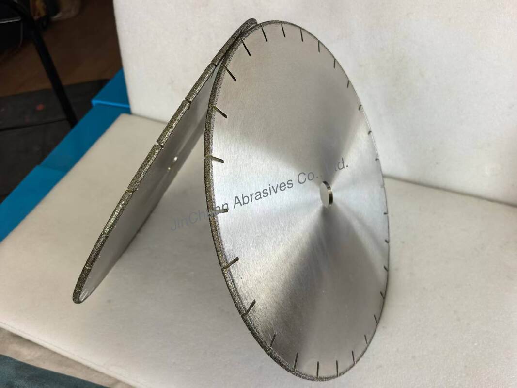 400mm Electroplated Diamond Saw Blade with Nickel Bond for Wear-Resistant Concrete Cutting