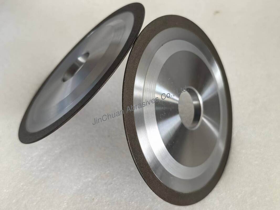 Resin CBN Grinding Wheel 14F1 150*8*32mm Long Life For HSS Tool Grinding With 1.3mm-4.0mm CBN Layer