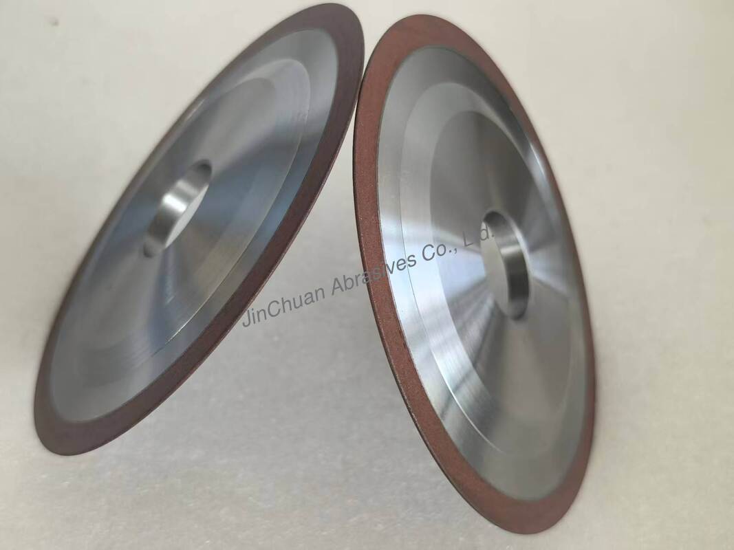 14F1 Shape Resin Diamond Grinding Wheel 150mm Outer Diameter for Carbide Tool Sharpening