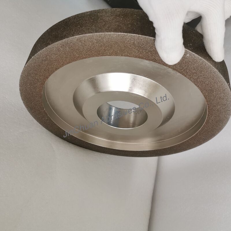 Electroplated CBN Grinding Wheel 405 mm OD with Electroplated Nickel Bond and Customized Grit Size for Precision Grinding