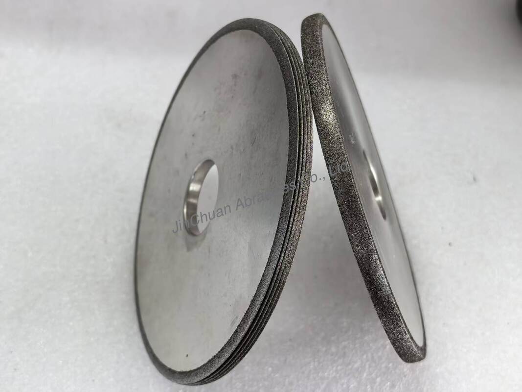 150mm Electroplated CBN Chamfering Wheel with B140/170 Grit and 31.75mm Bore for Precision Grinding