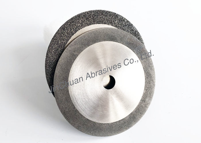 One Sided Coated Electroplated CBN Cutting Wheel Disc For Cutting Steels With Precision Tolerance