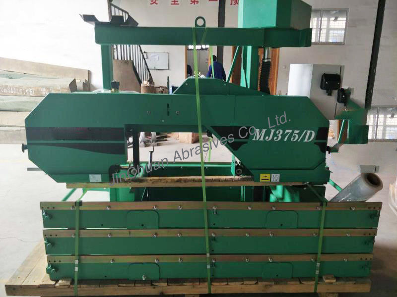 MF375/D Electric Type Automatic Horizontal Band Sawmill  For Wood Cutting High Working Efficiency Fast Delivery