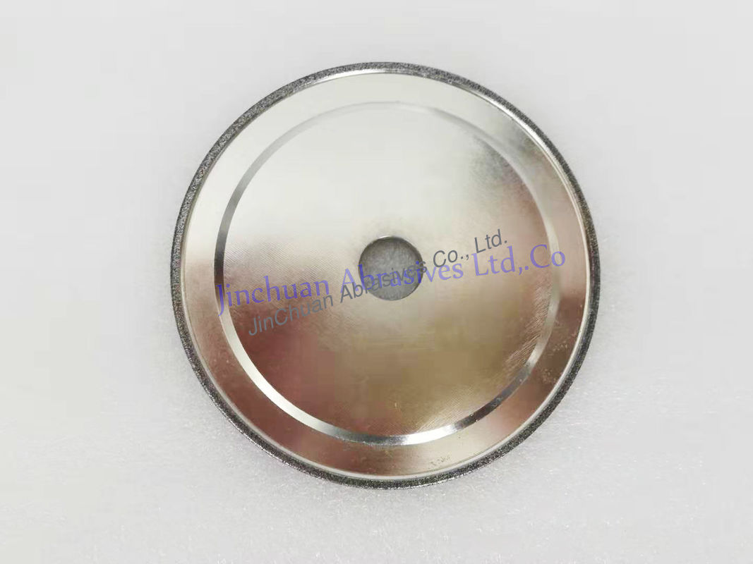 127mm Electroplated CBN Diamond Wheel For Turbo Tooth Grind Customized Steel Body Shape