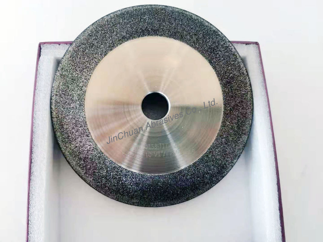 Cubic Boron Nitride CBN Diamond Wheel Inner Hole 22mm Thickness For High Hard Alloys