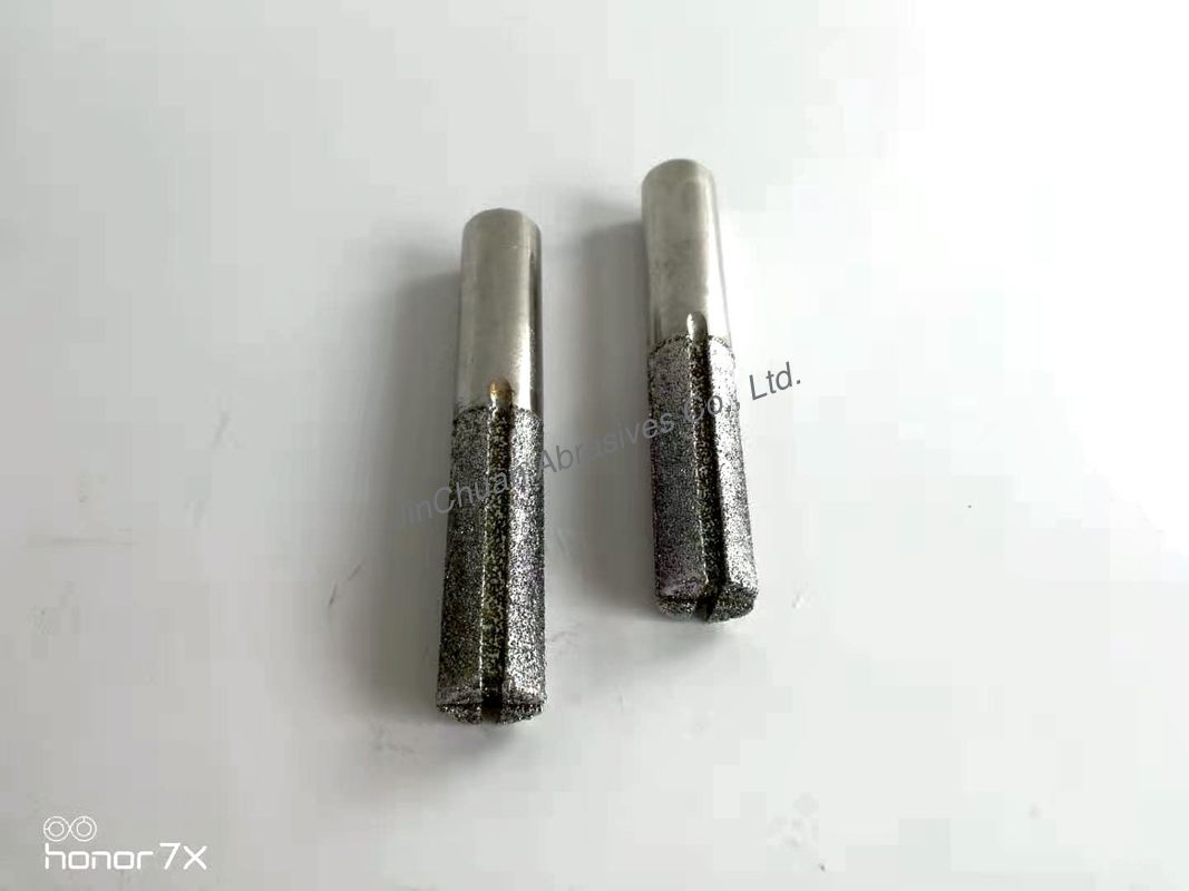 Tough Cylindrical Shape Diamond Grinding Tools Giti 100 With Length 60mm