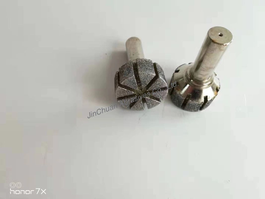 Sharpen CBN Grinding Pins Diamond Grinding Burrs For Machinery Industry