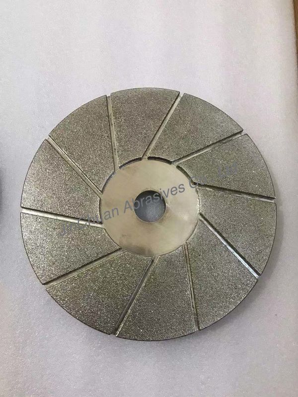 Flat Shaped Diamond Sharpening Wheel / Diamond Grinding Disc Standard Viscosity