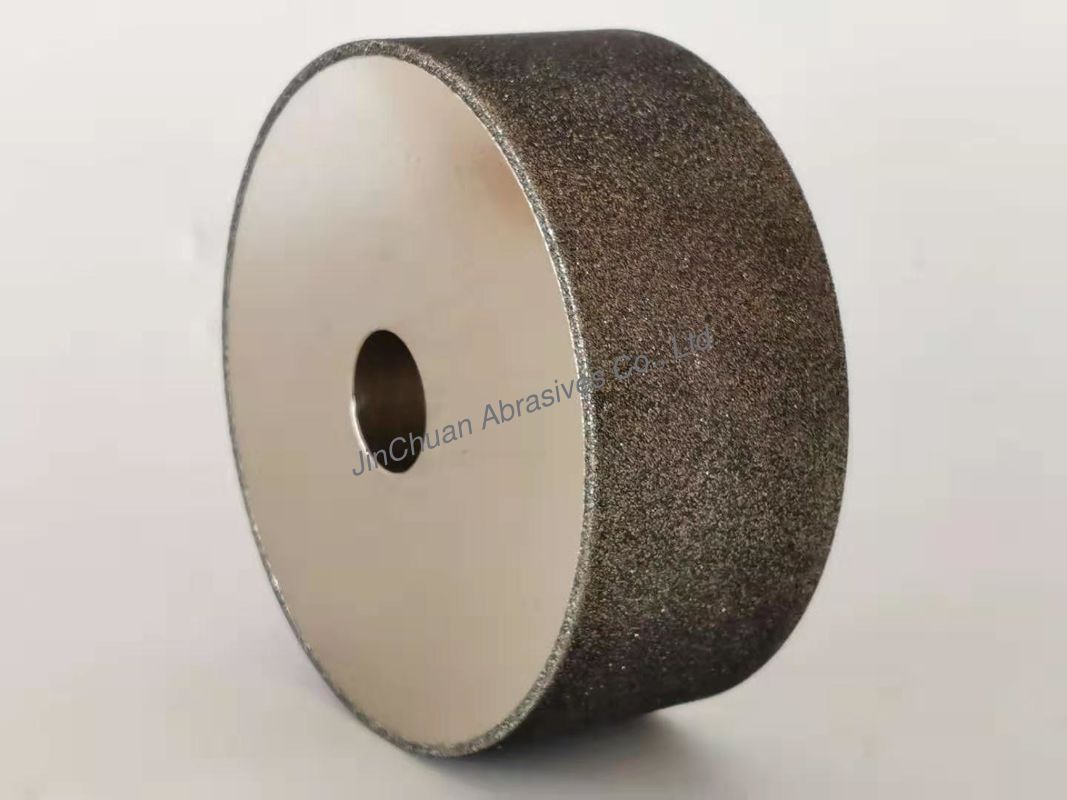 Thick CBN Cylindrical Grinding Wheel 4 Inch 127mm Inside Diameter High Hardness