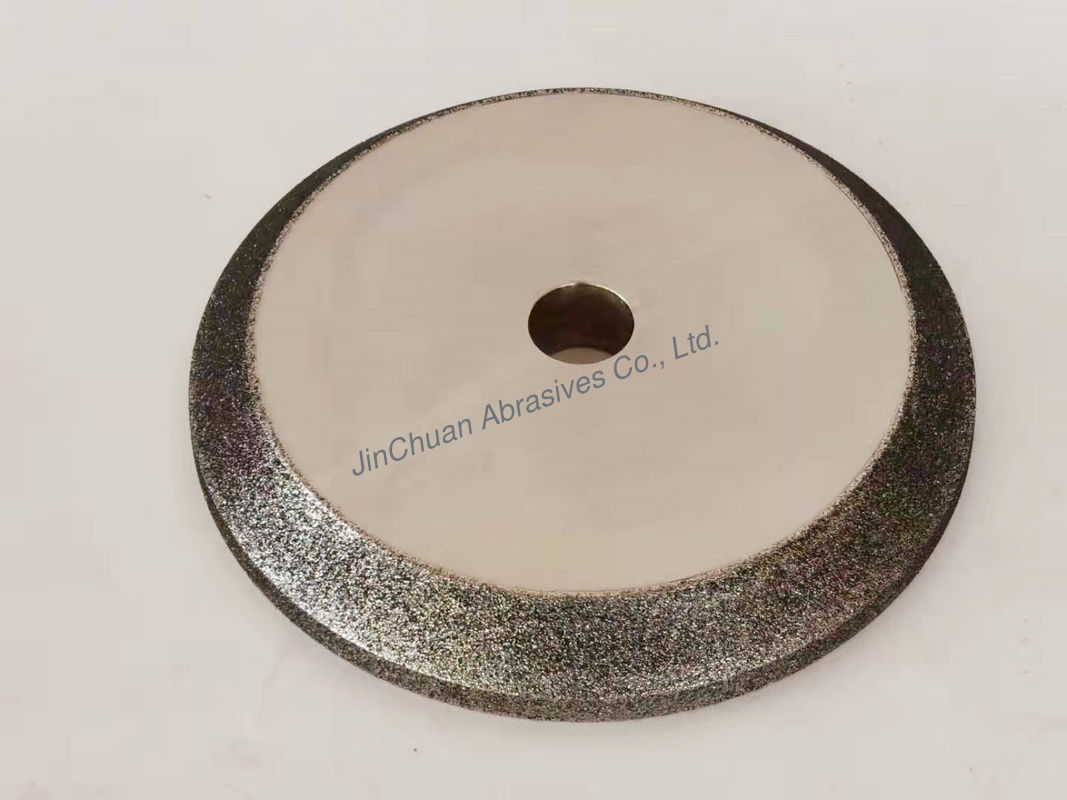 Electroplated CBN Diamond Wheel Cbn Abrasive Wheels 20mm Thickness ISO Certification