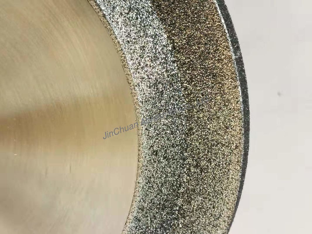Electroplated CBN Diamond Wheel Cbn Abrasive Wheels 20mm Thickness ISO Certification