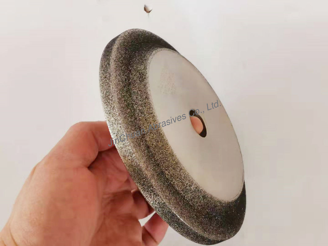 Round High Hardness Diamond And Cbn Wheels With 20mm Inner Hole B213 Grit