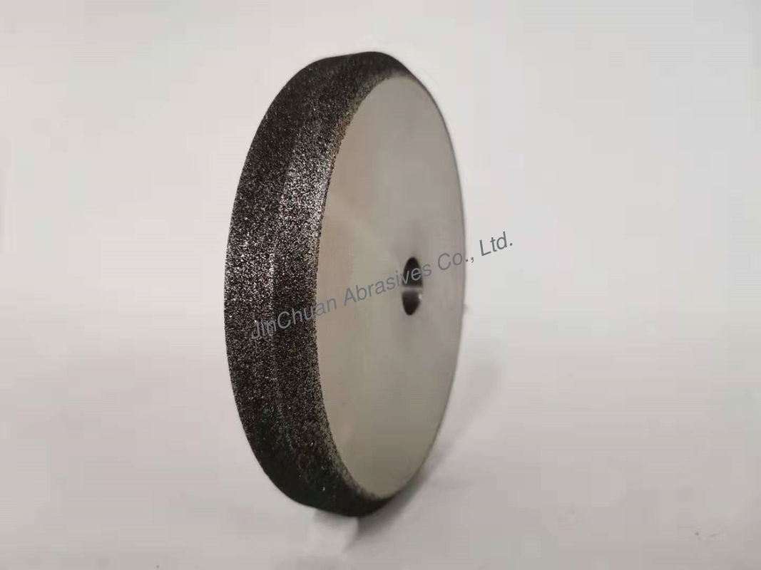 Galvanic Bonding CBN Diamond Wheel / Electroplated CBN Grinding Wheels 153MM