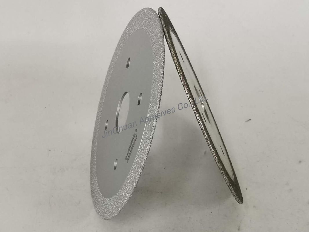 High Speed Electroplated Diamond Saw Blade Brazing Diamond Wheel For Cutting Cermics