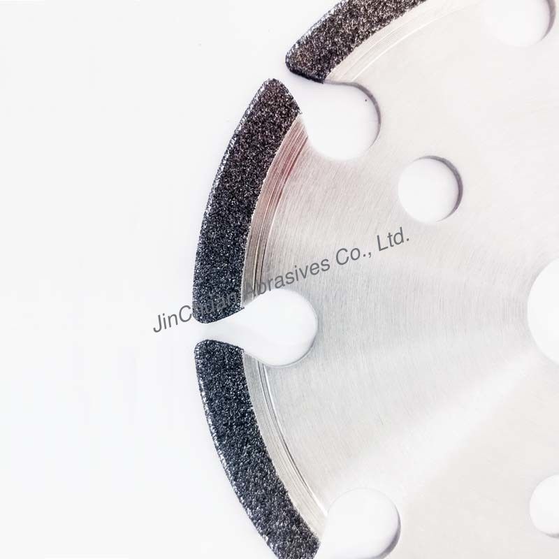 Shape Cbn Diamond Grinding Wheels Steel Material Round Shape High Performance