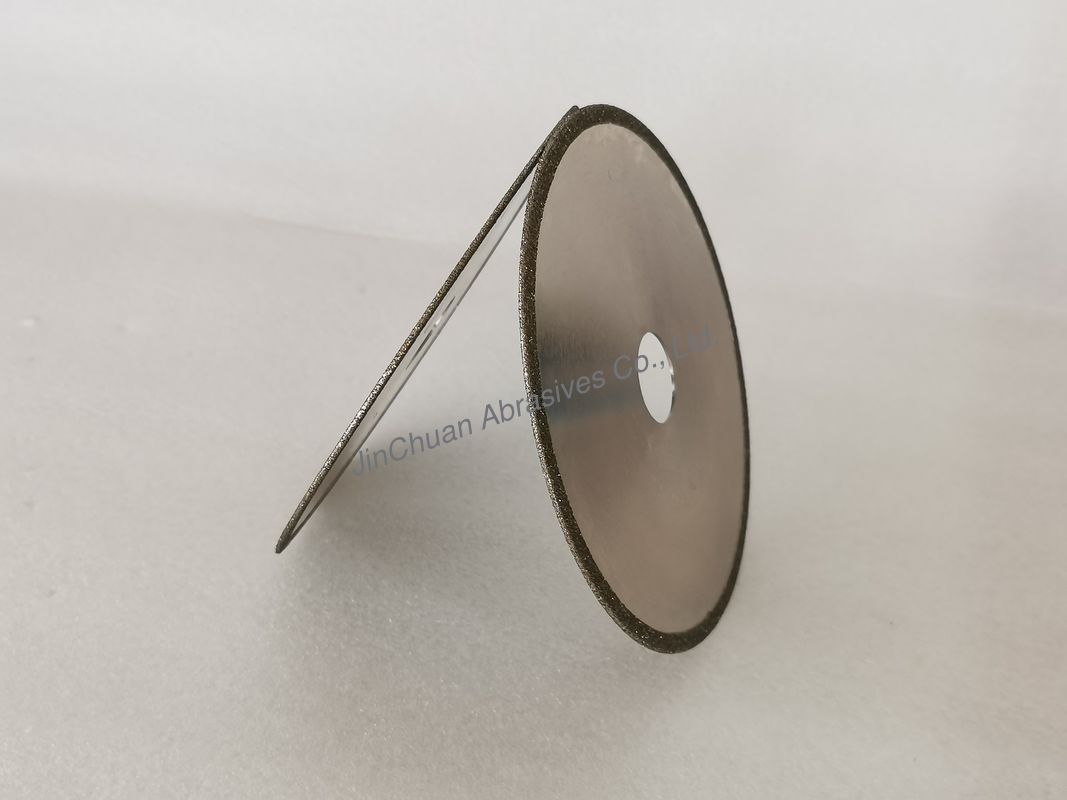 Thin 50/60 Electroplated Diamond Blade For Ceramic Gemstone
