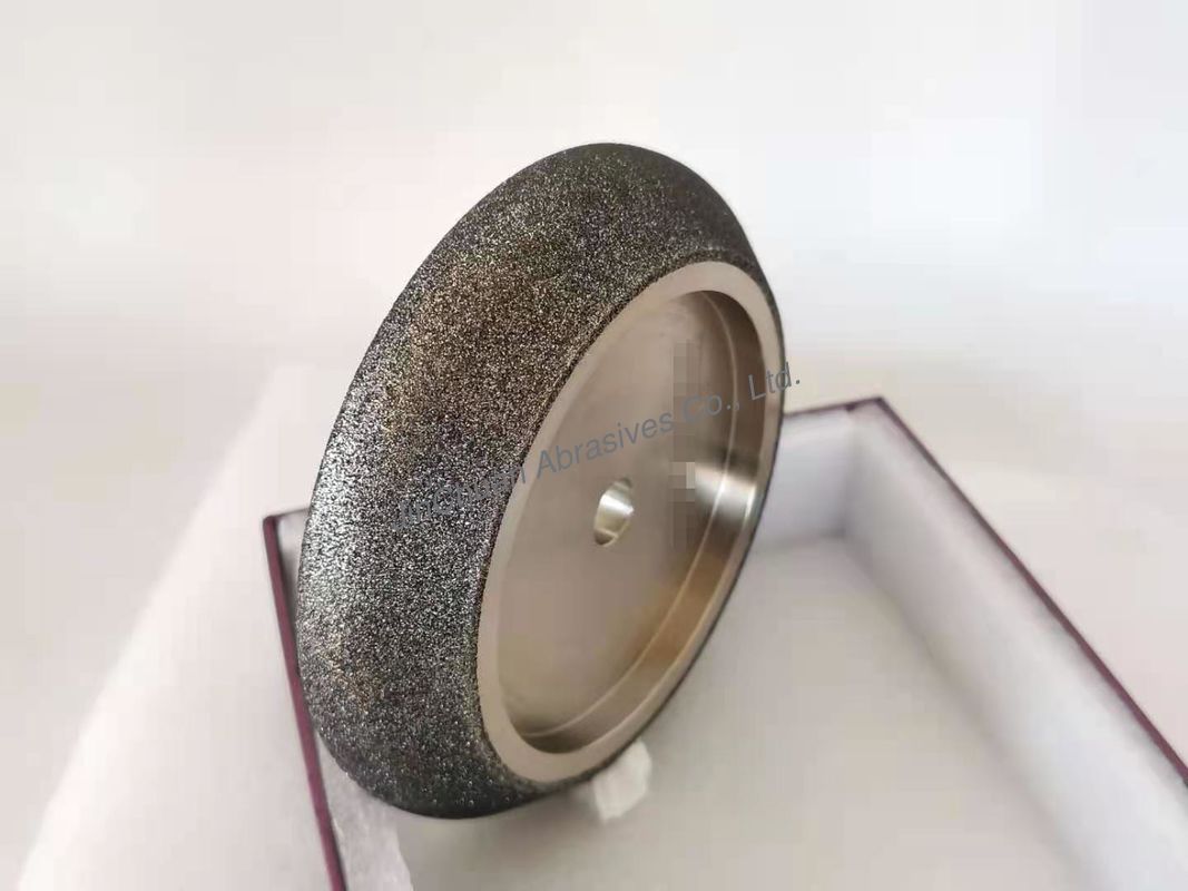 127*12.7*25 Abrasive CBN Diamond Wheel With Particle Size Of 213 10/30