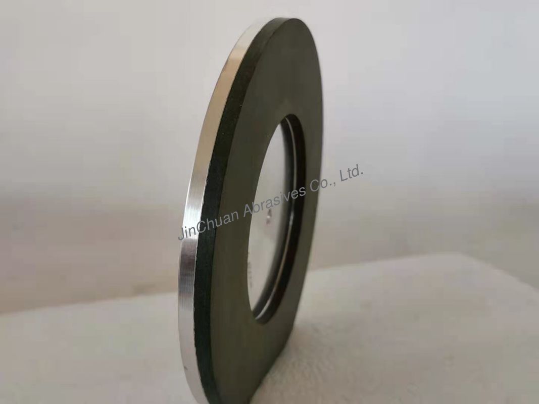 Resin Bond Steel Substrate 152.4*8*12*35*5mm Grit 4000 CBN Grinding Wheel