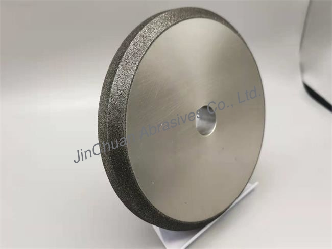 B126-2 Electroplated CBN Grinding Wheels Customized Gray Color 1531720 R0.15