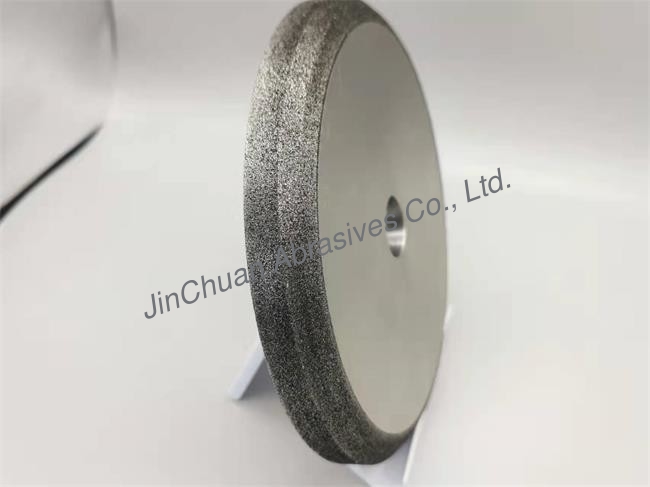 B252 B151 Electroplated CBN Grinding Wheels Customized Steel Body 1531720R0.15