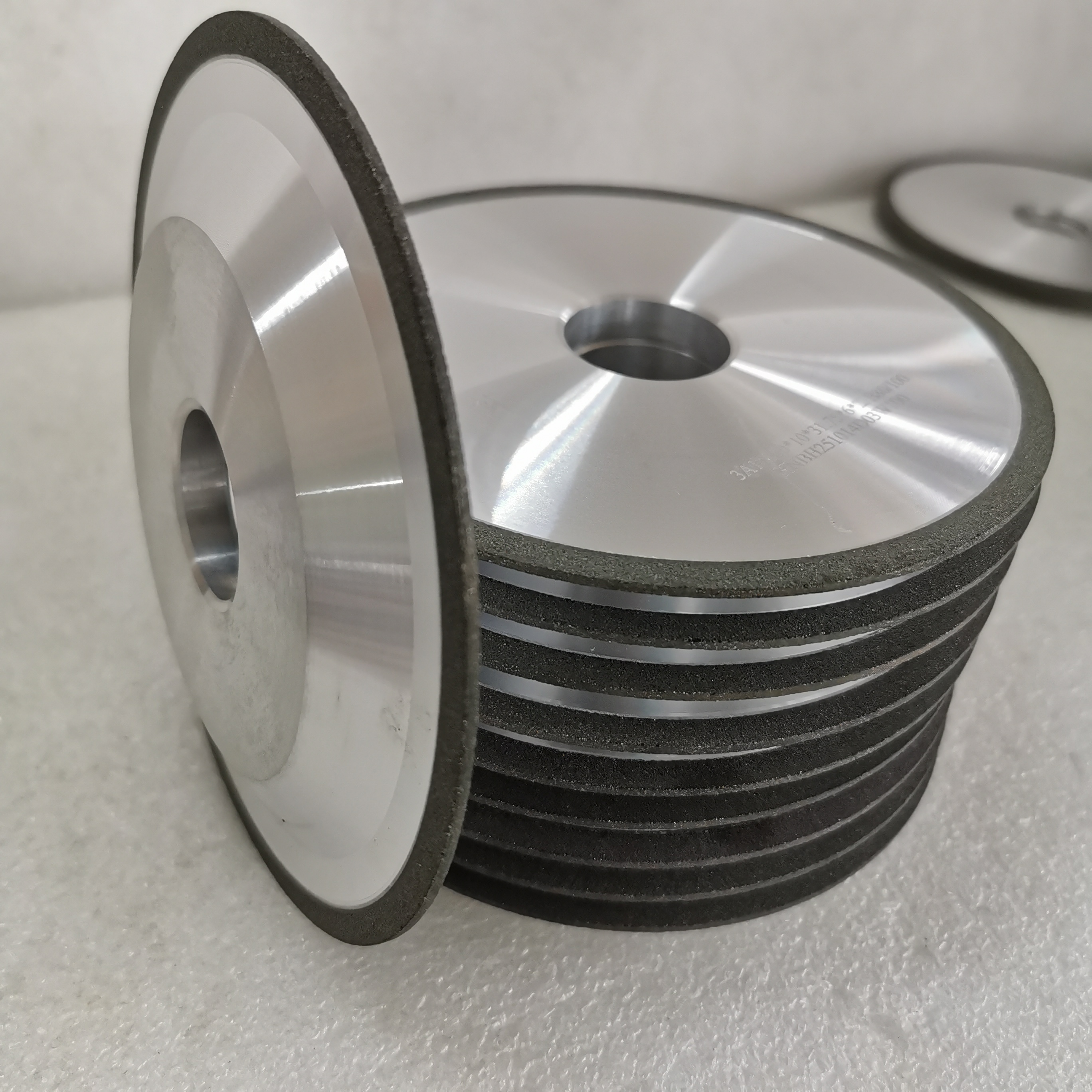 3A1 Resin Bond CBN Grinding Wheel 150*10*31.75*6*2mm B80/100