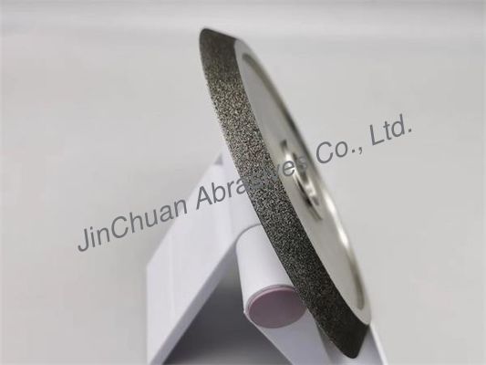 Steel Body Electroplated CBN Grinding Wheels 120mm*20mm*8mm Wear Resistant