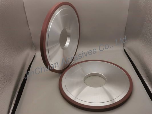 250*76.2*12*10mm Resin Bonded Diamond Grinding Wheel For Tungsten Carbide Knife
