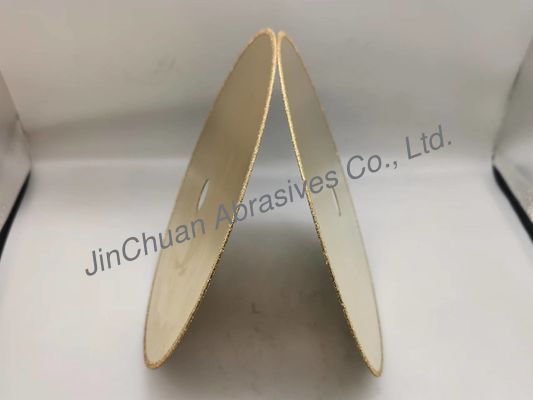 D50/60 Electroplated Diamond Grinding Cutting Wheel 0.8mm Basebody 210*20*2mm