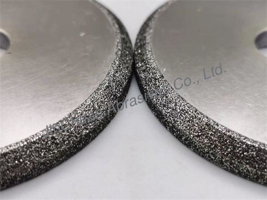 B50/60 Electroplated CBN Grinding Wheel High Efficient Diameter 100