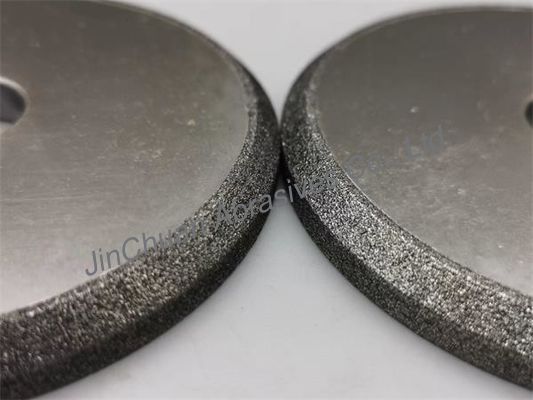 B80/100 Electroplated CBN Grinding Wheel Stainless Steel Diameter 100