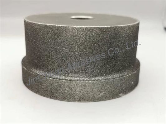 Customized Electroplated CBN Grinding Wheel Diameter 100 R4 B120/140