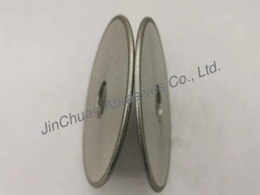 1F1 CBN Grinding Disc Diamond Cutting Wheel 100*2.8*22*3mm With Radius R1.4