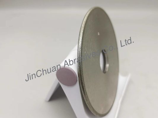 1F1 CBN Grinding Disc Diamond Cutting Wheel 100*2.8*22*3mm With Radius R1.4