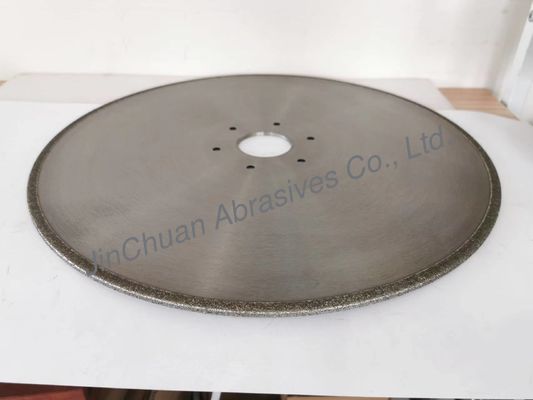 490*6.4*80*8*4.4mm CBN Diamond Wheel For Grinding Cast Iron Electroplated Cutting Disc