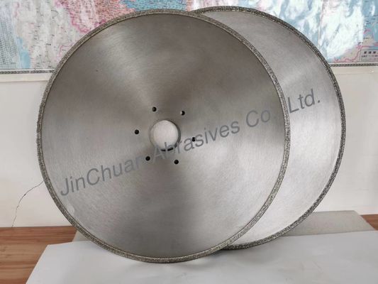 490*6.4*80*8*4.4mm CBN Diamond Wheel For Grinding Cast Iron Electroplated Cutting Disc