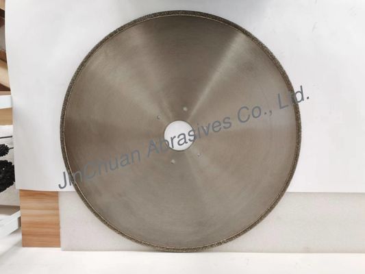 490*6.4*80*8*4.4mm CBN Diamond Wheel For Grinding Cast Iron Electroplated Cutting Disc