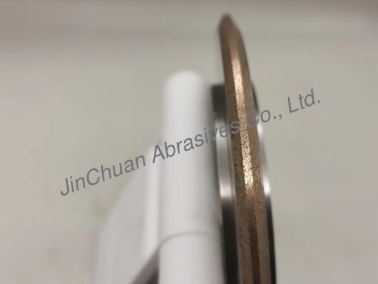 14d1 Sintered Diamond Wheels Surface Grinding And Edge Chamfering Edge 60 Degree