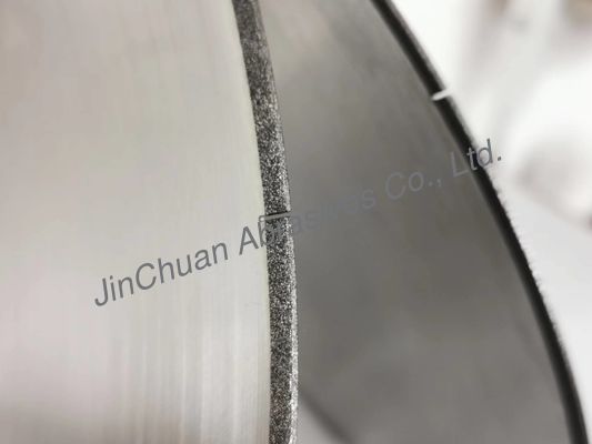 Electroplated Bonded Cbn Cutting Wheel 351*1.5*35*5mm For Engine Valve