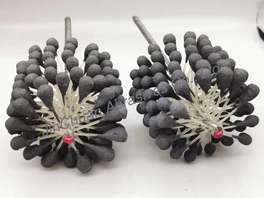 90*80*200mm 60 Grit Flex Hone Brush To Removing Burr