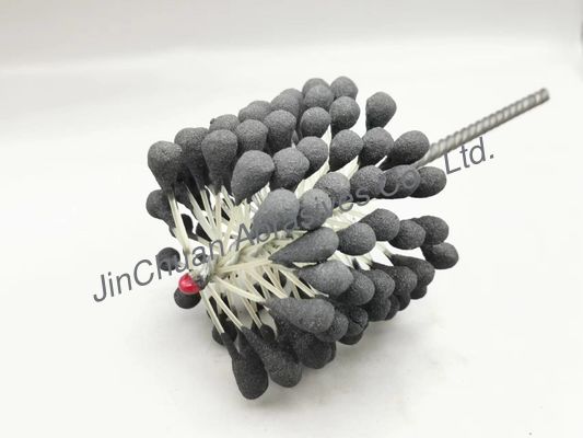 90*80*200mm 60 Grit Flex Hone Brush To Removing Burr