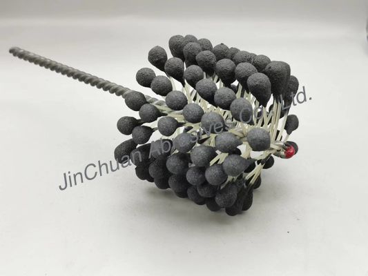 90*80*200mm 60 Grit Flex Hone Brush To Removing Burr