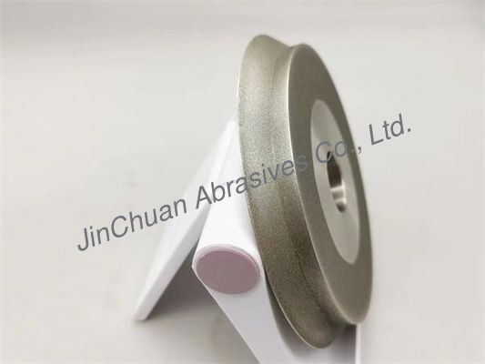 Slot Electroplated Diamond Grinding Wheels Diameter 100 12 19 49 Angle D400