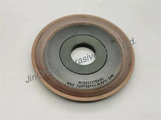 D46 Bakelite Resin Diamond Grinding Wheel 125 32 11.5 (3)1  C100 ISO9001