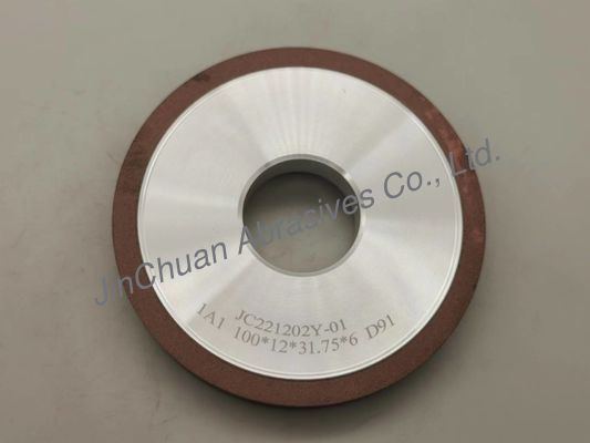 1A1 Diamond Grinding Resin Bonded Wheel Aluminum Basebody  75 * 6mm