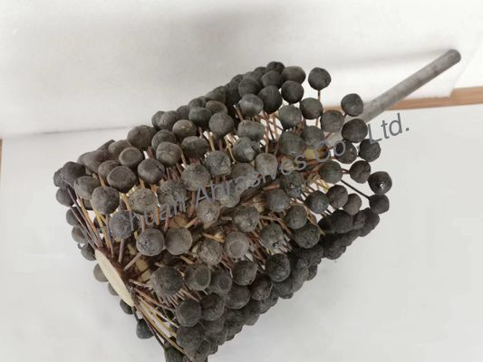 220 * 250 * 400mm Engine Cylinder Hone Brush Polishing Ball Head Inner Hole SIC180#