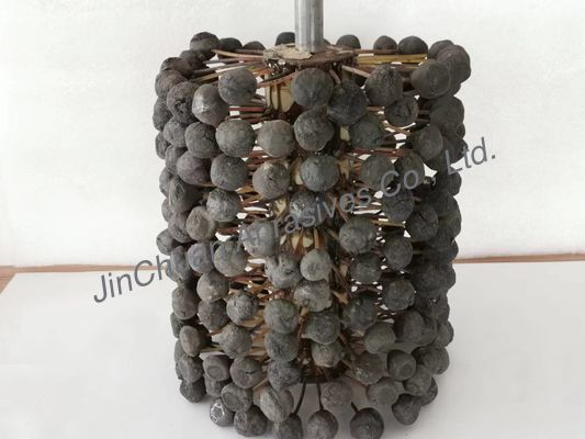 220 * 250 * 400mm Engine Cylinder Hone Brush Polishing Ball Head Inner Hole SIC180#