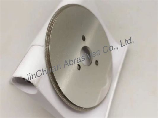 B46 Electroplated CBN Grinding Wheel For Cutting Carbide 80 1152.5 0.4
