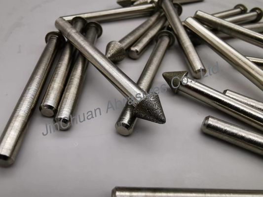 Electro Deposited Tip 1k1w Grinding Mounted Points Diamond Abrasives D126