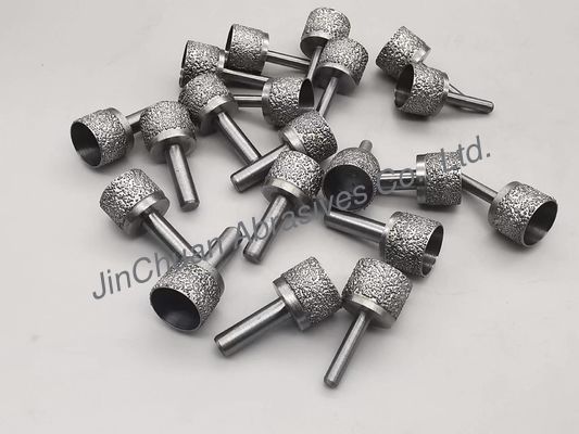 Electro Bonded CBN Grinding Pins Diamond Routers Bit Mounted Points D45